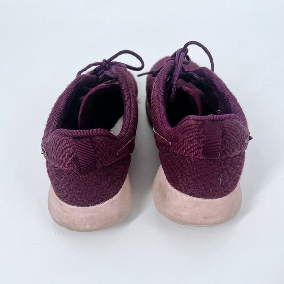 Nike Purple Roshe Runs Women’s Running Sneakers Size 8 - Picture 4 of 6